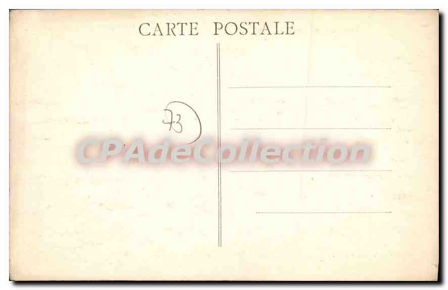 CPA Termignon Pont sur l'Arc  — Rückseite