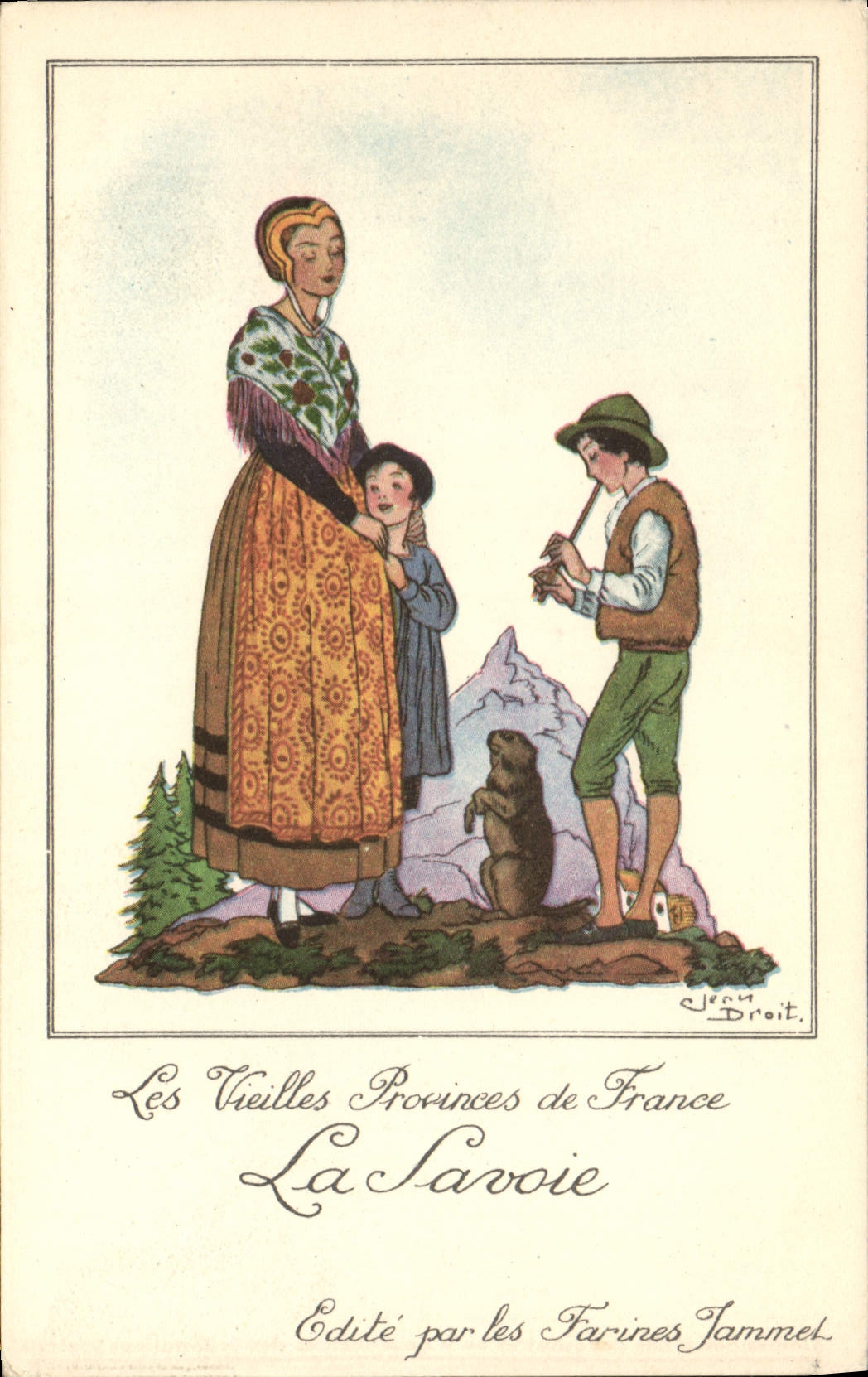 CPA Les Vieilles Provinees de France La Lavoie 