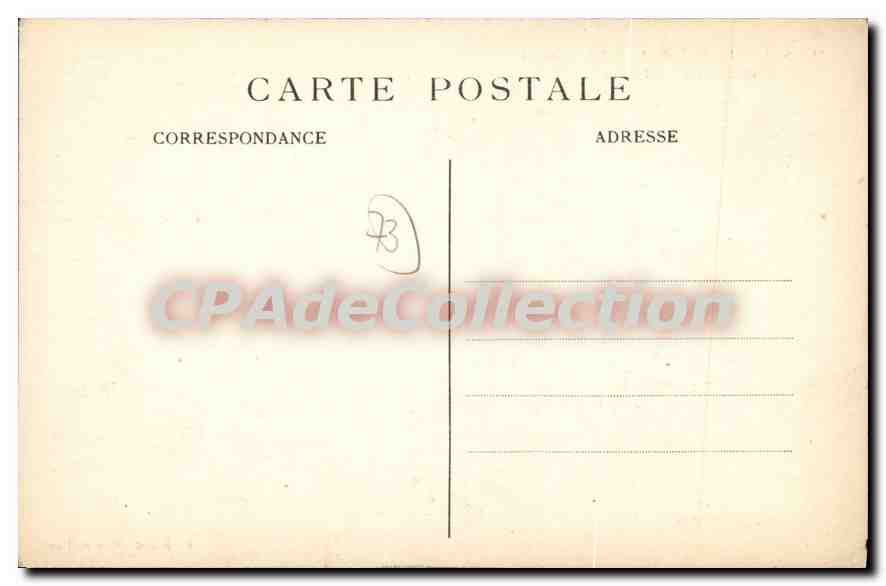 CPA Saint Pierre d'Albigny Savoie et la route de Miolans  — Rückseite