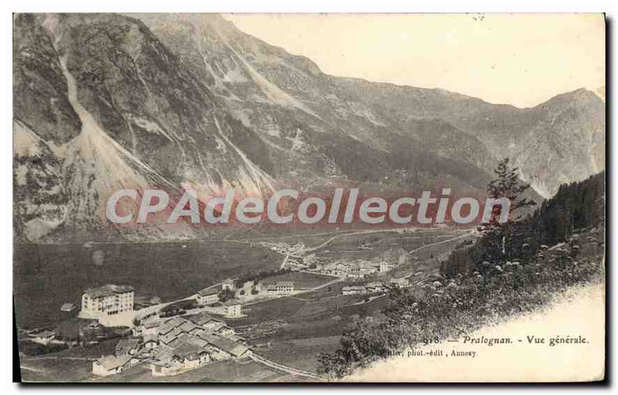 CPA Pralognan vue generale 