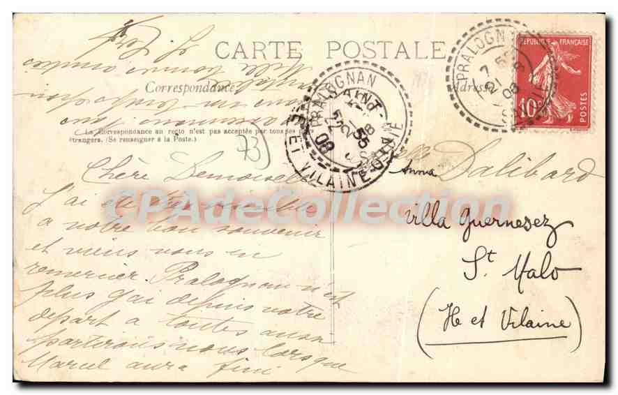 CPA Pralognan vue generale  — Rückseite