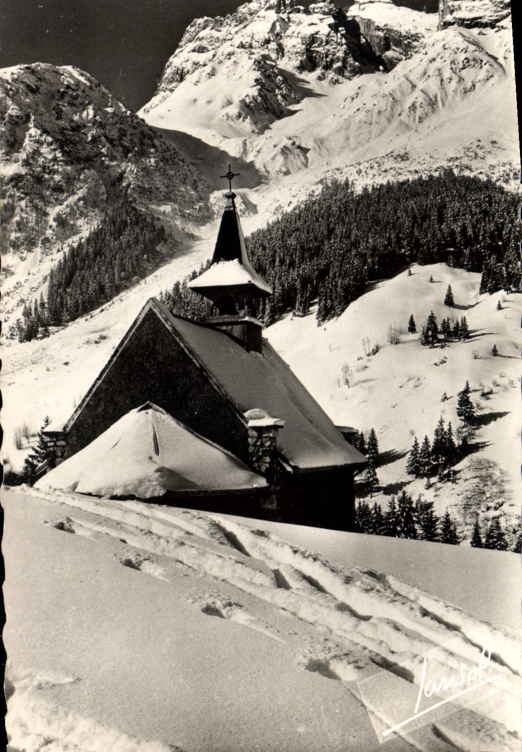 CPA Pralognan la Vanoise Savoie la chapelle des Granges 