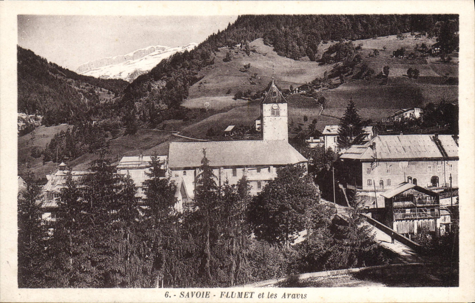 CPA Savoie Flumet et les Aravis 