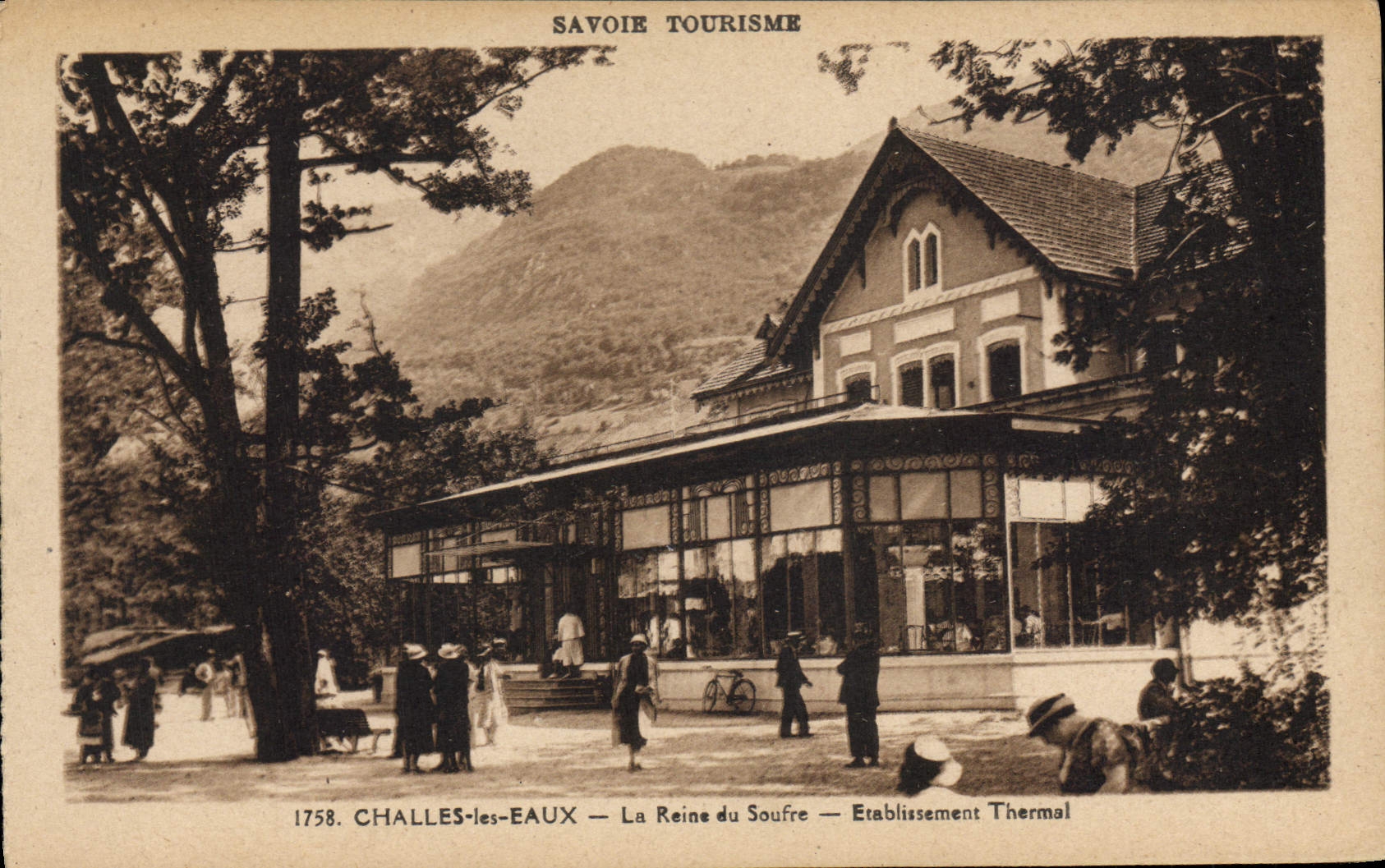 CPA Savoie Tourisme challes les eaux la Reine du Soufre Etablissement Thermal 