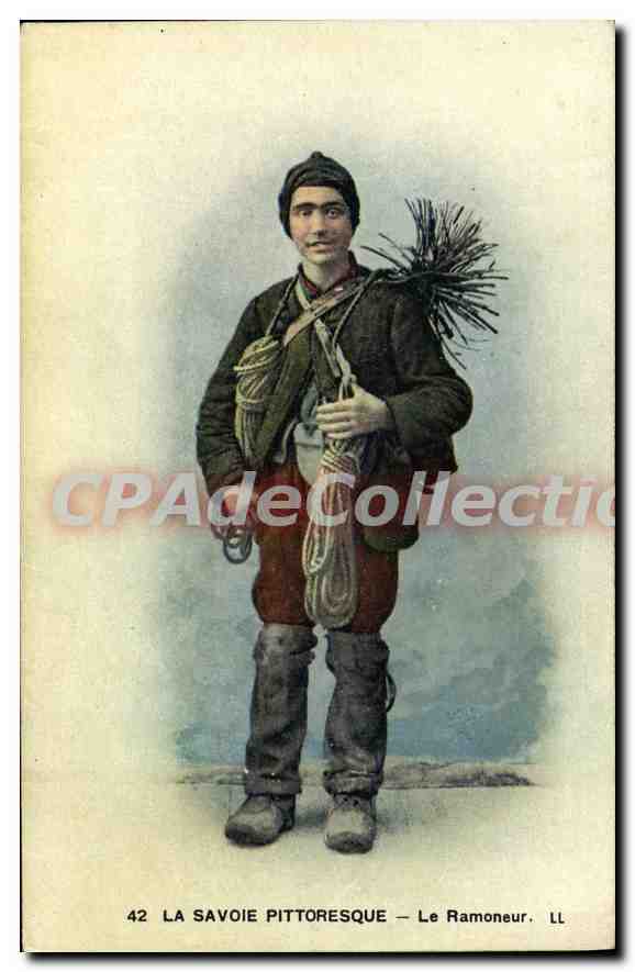 CPA La Savoie Pittoresque le Ramoneur 