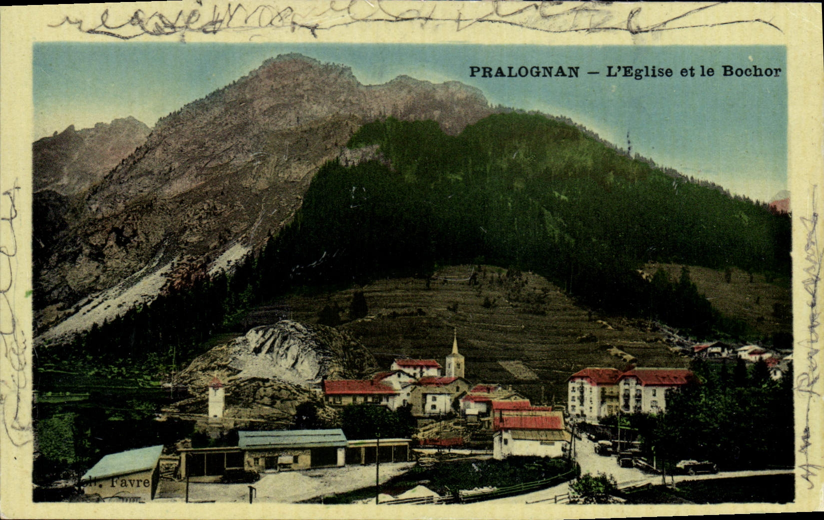 Pralognan — La Iglesia y el Bochor — editor A. Favre