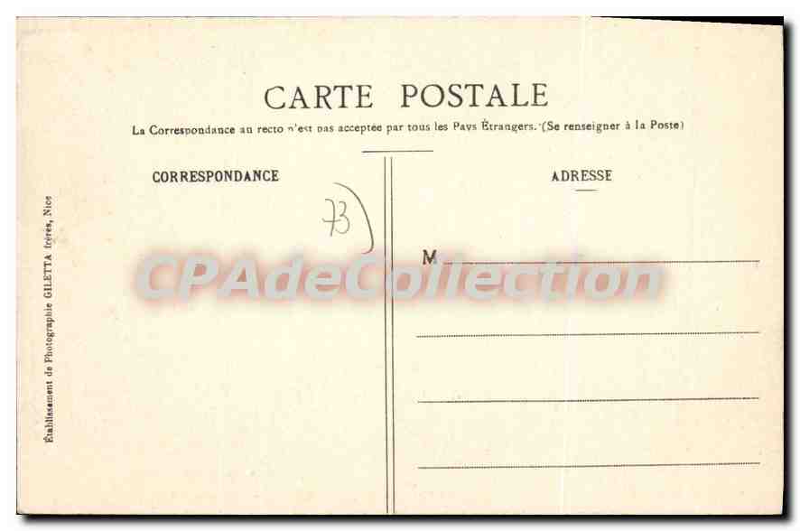 CPA Aix les Bains Salle de jeu du Cercle  — Rückseite
