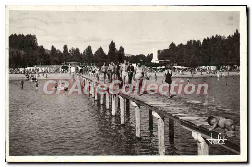 CPA La plage d'Aix les Bains 