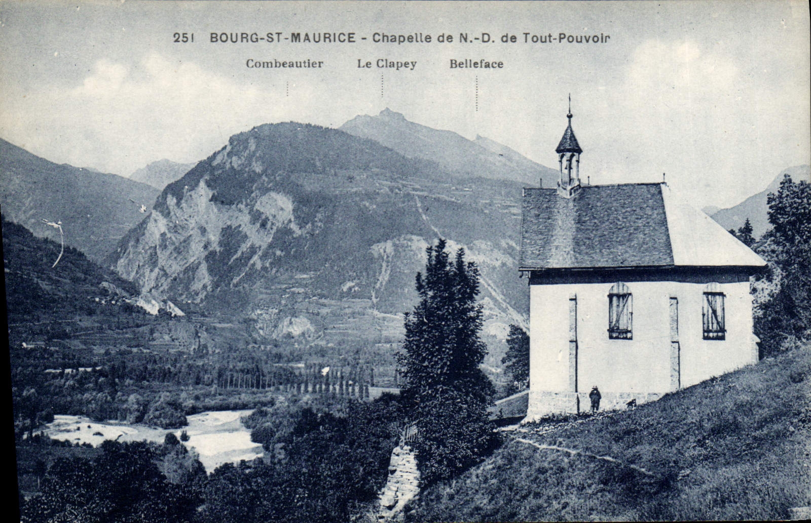 CPA Bourg St Maurice chapelle de N D de Tout Pouvoir 