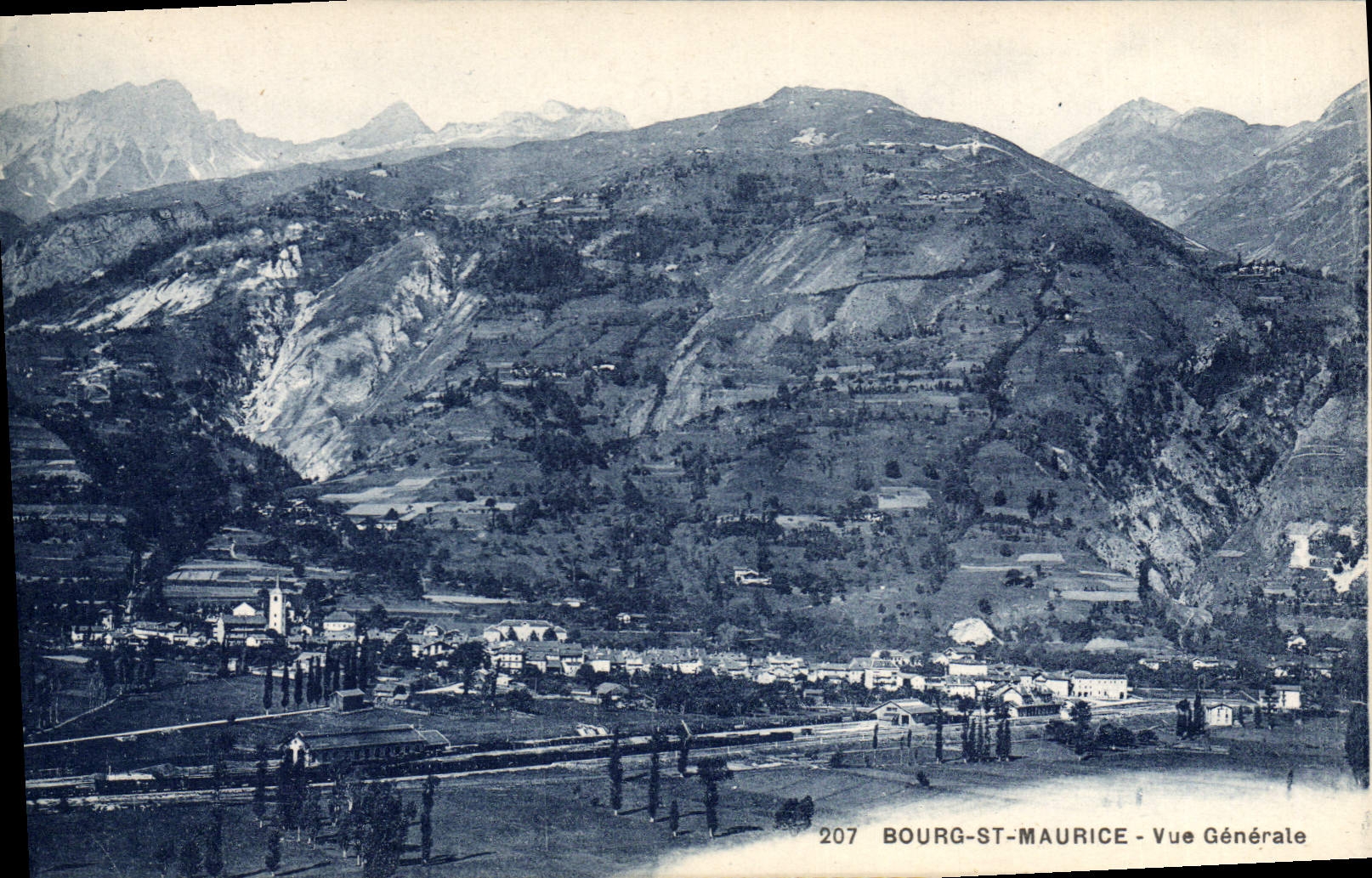 CPA Bourg St Maurice vue generale 