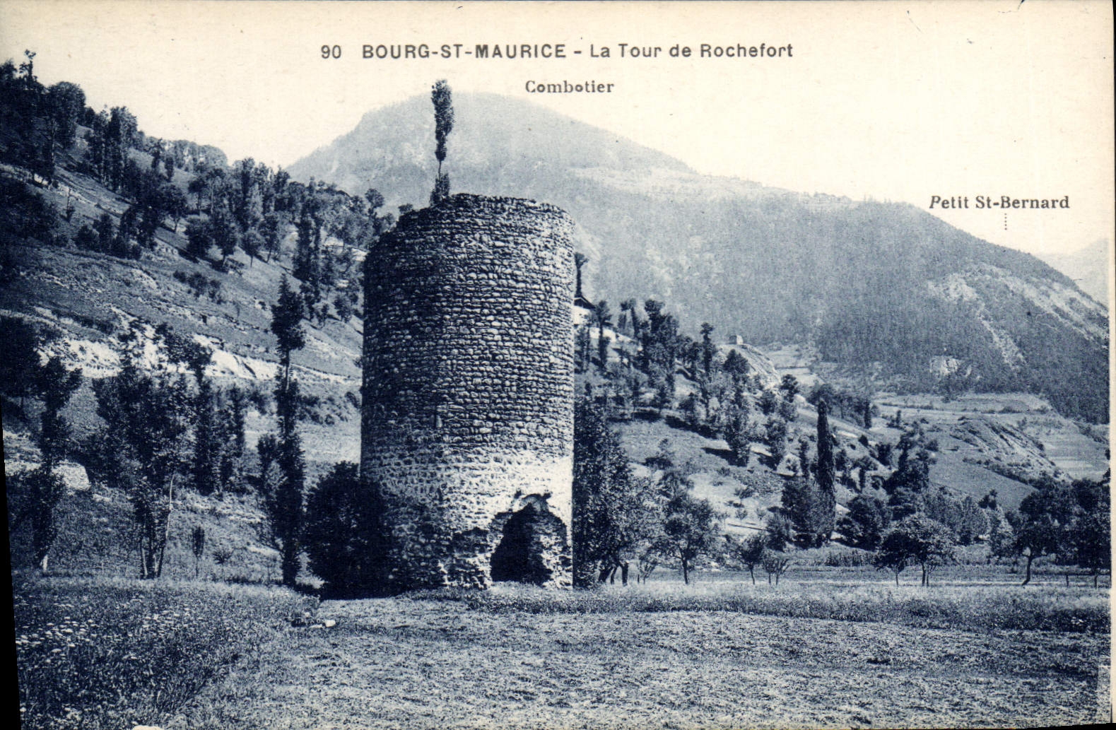 CPA Bourg St Maurice la tour de Rochefort 