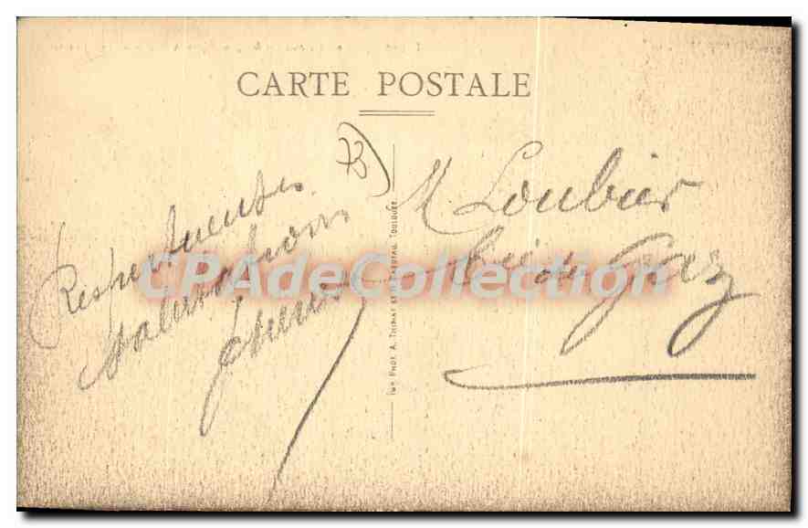 CPA Lucey le chateau de Boigne les Altenses et la Charvaz  — Rückseite