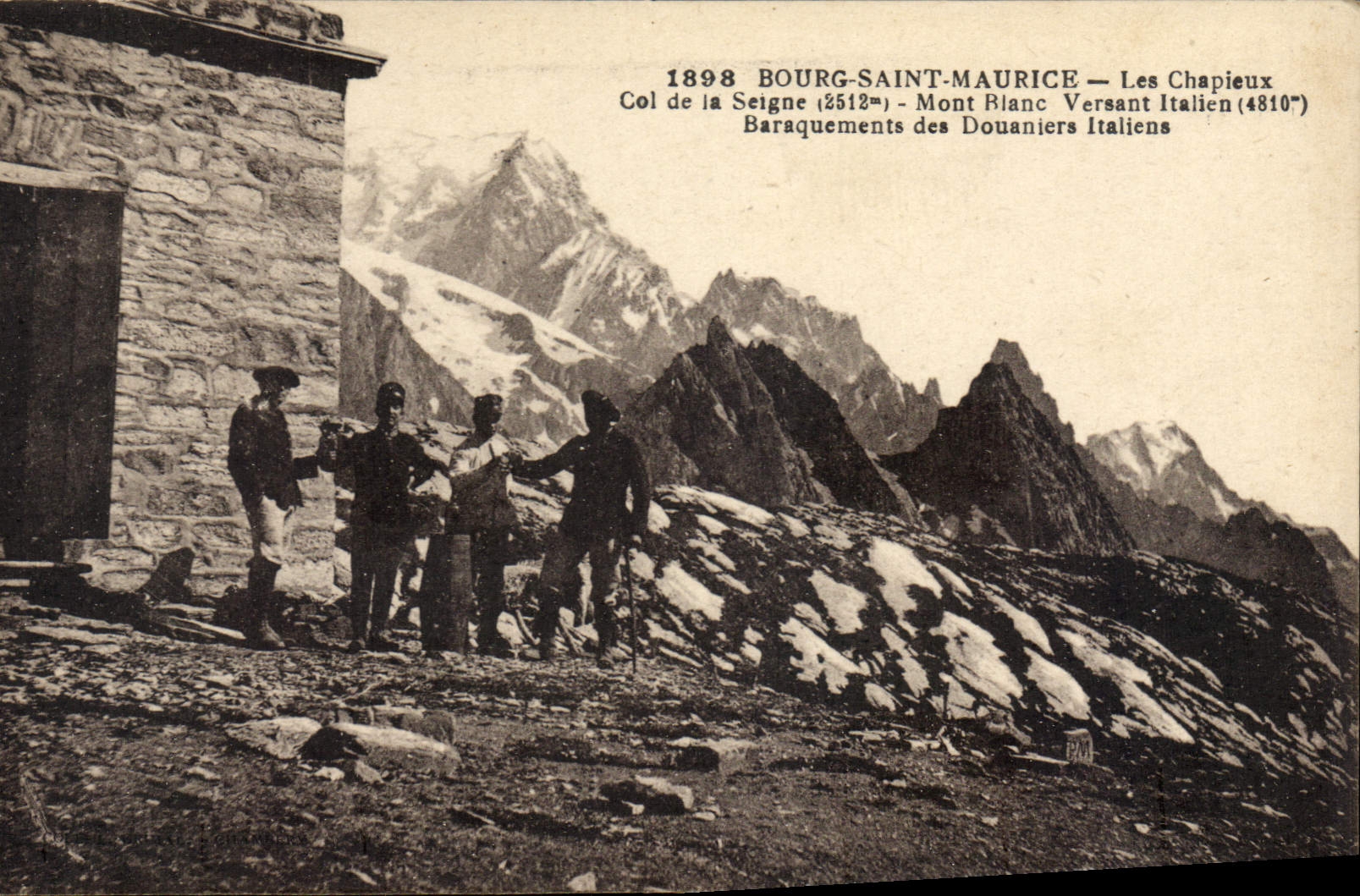 Bourg-Saint-Maurice — Les Chapieux — Paso de la Seigne (2512m) - Mont Blanc Lado Italiano (4810m)