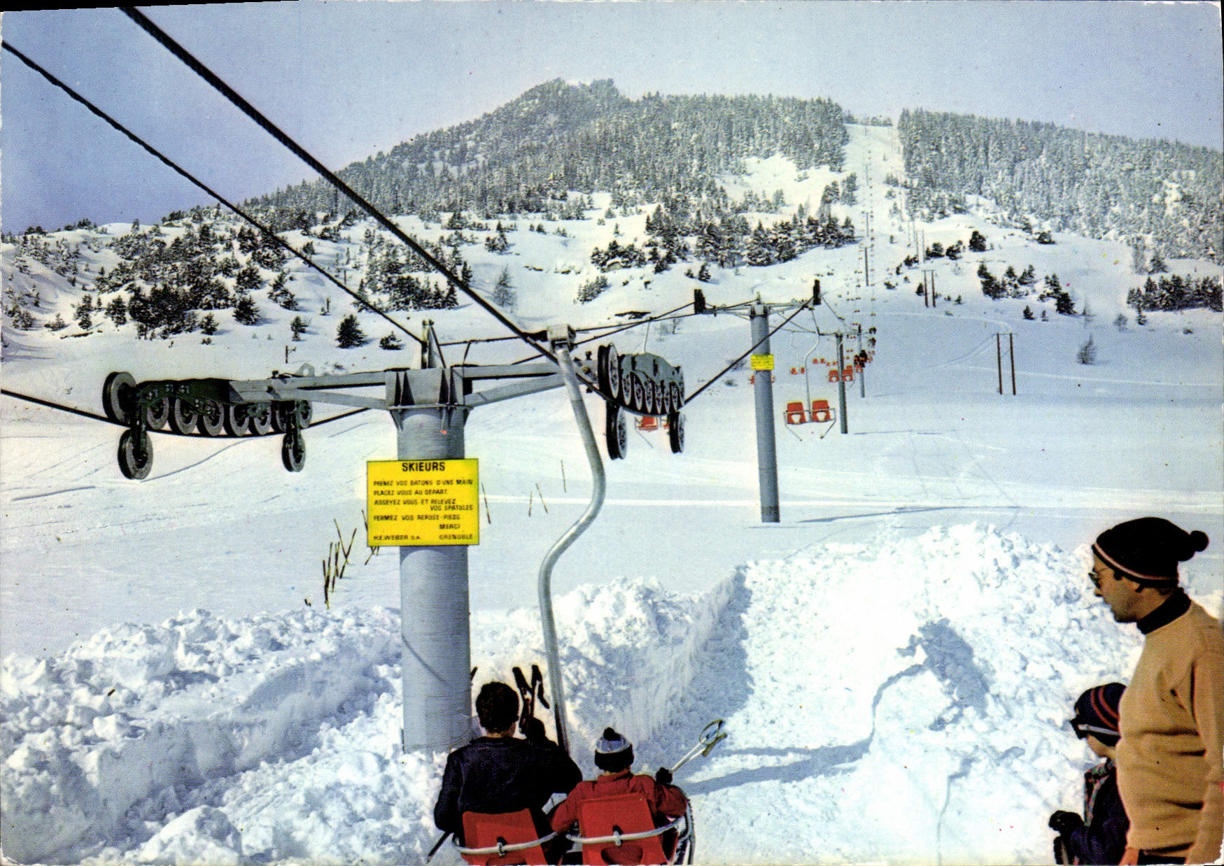 CPSM Aussois Telesiege de Charriere 