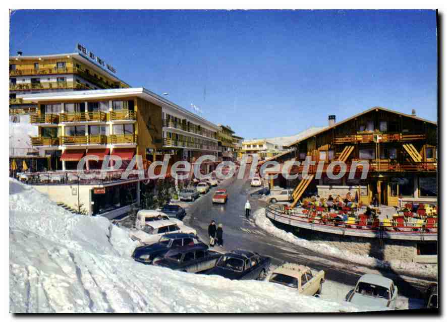 CPSM Courchevel le Chalet de la Loze et le Chamois 