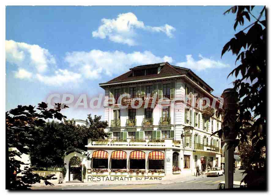 CPSM Aix les Bains le grand hotel du parc 