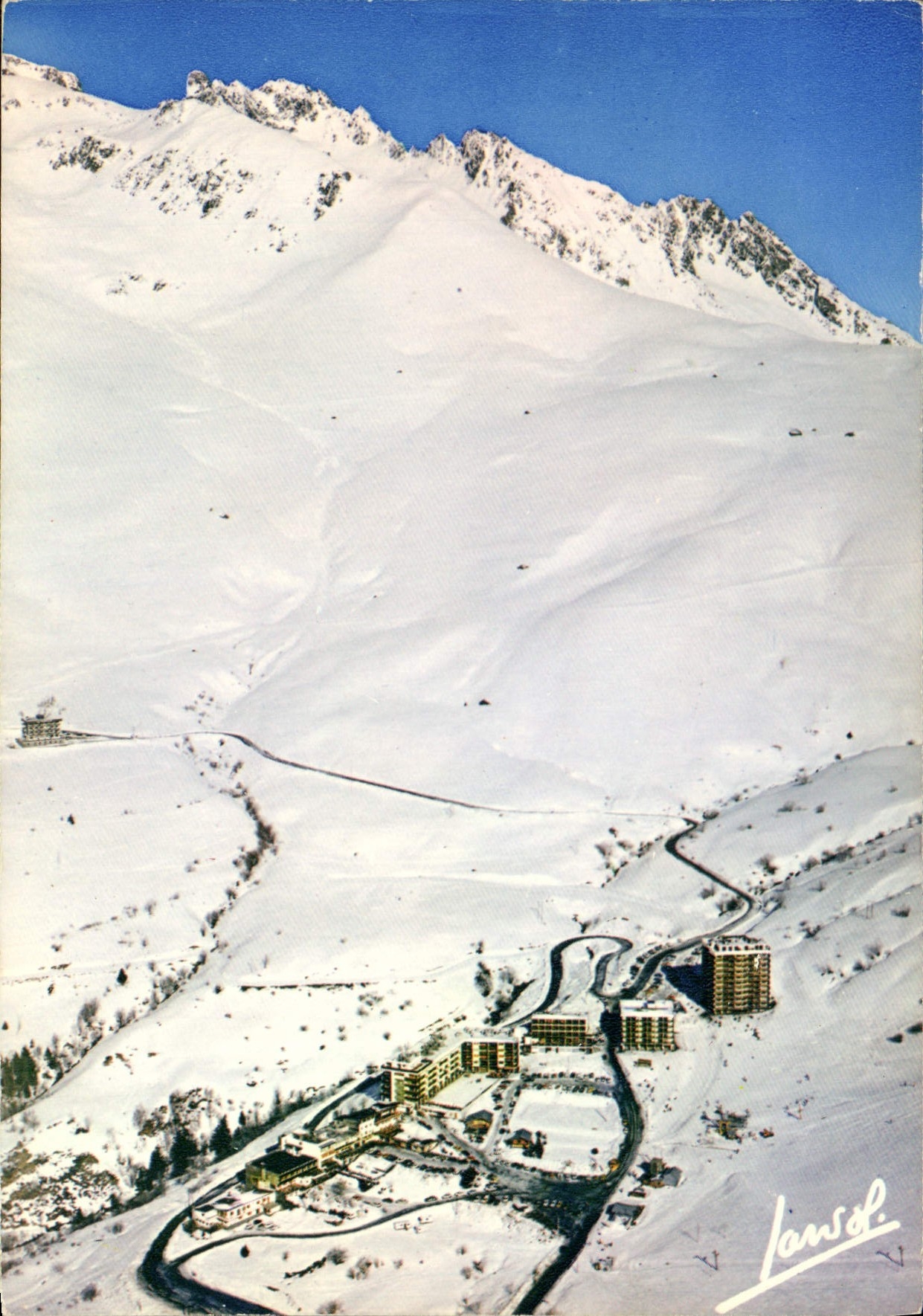 CPSM St Francois longchamp le col de la Madelein 