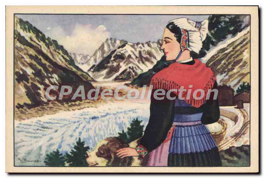 Savoie — Savoyardisches Kleid und Gletschersee — Regional Editions