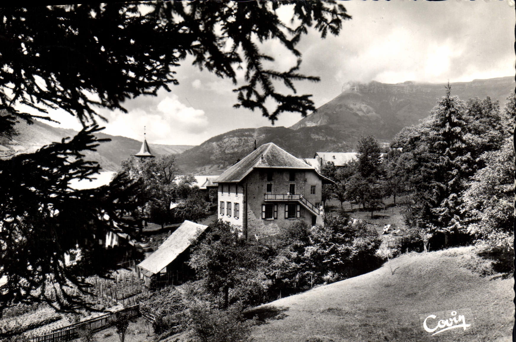 CPSM Tholry savoie l'eclaircie maison Populaire de vaconces de l'Association Familiale Ouvriere de C
