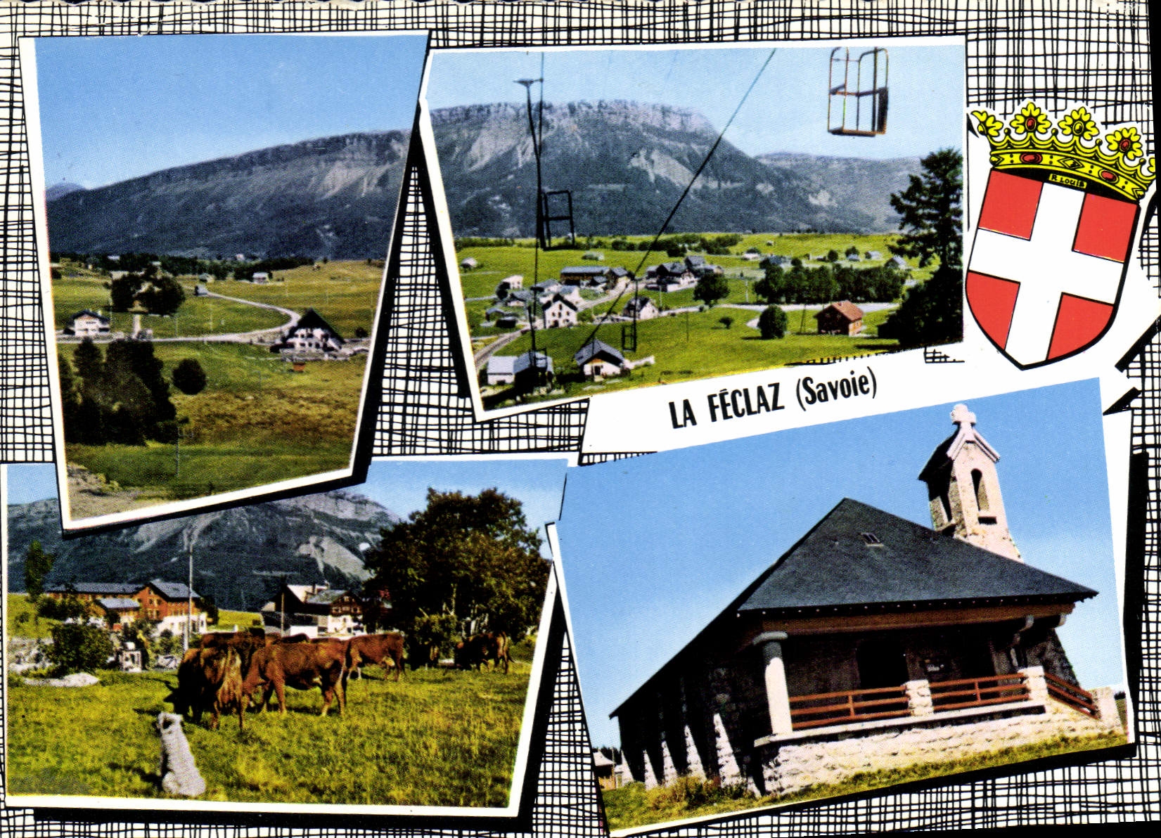 CPSM la Feclaz Savoie 