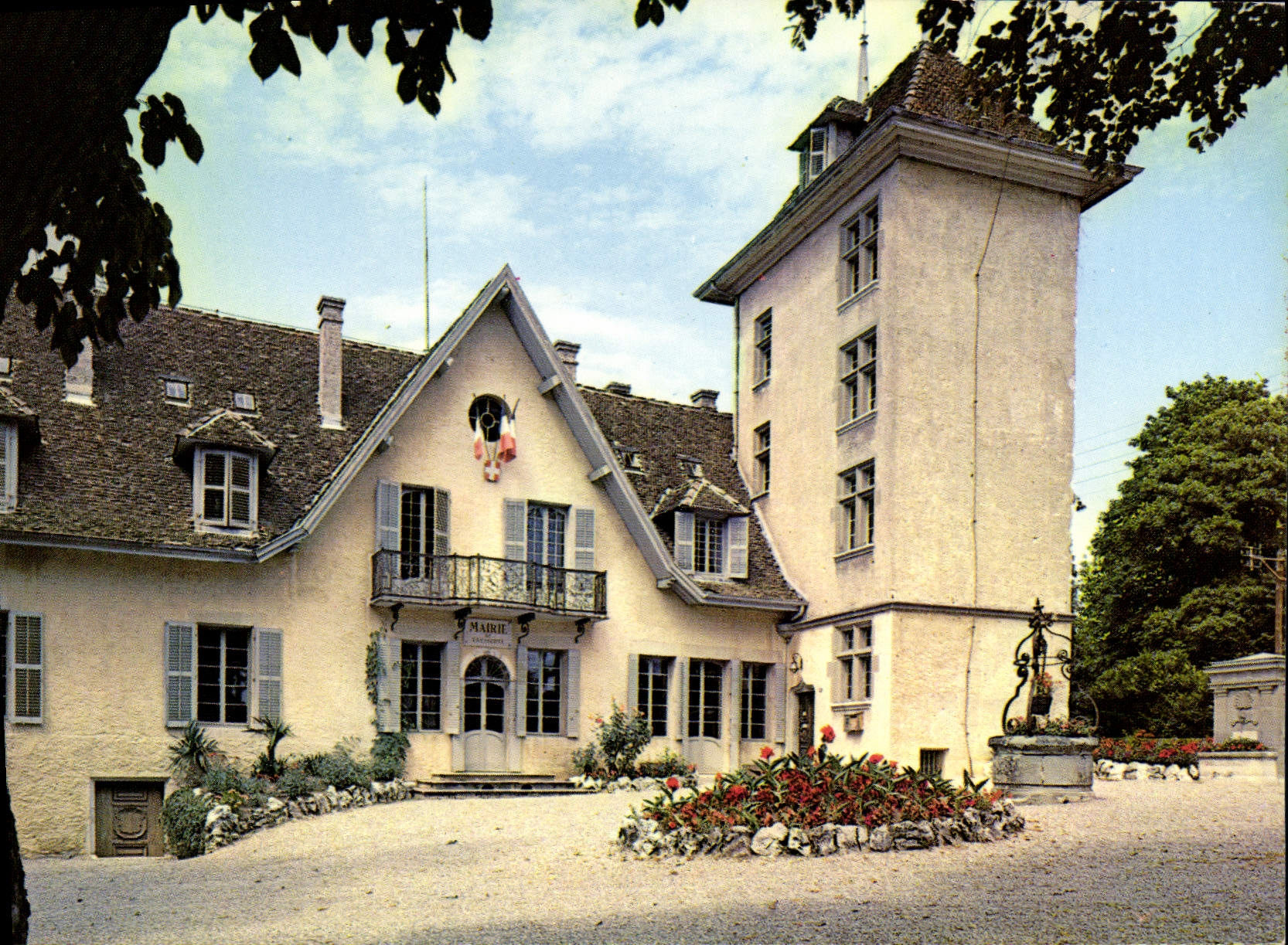 CPSM Tresserve Savoie la mairie 