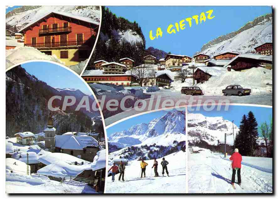 CPSM la Giettaz Savoie 