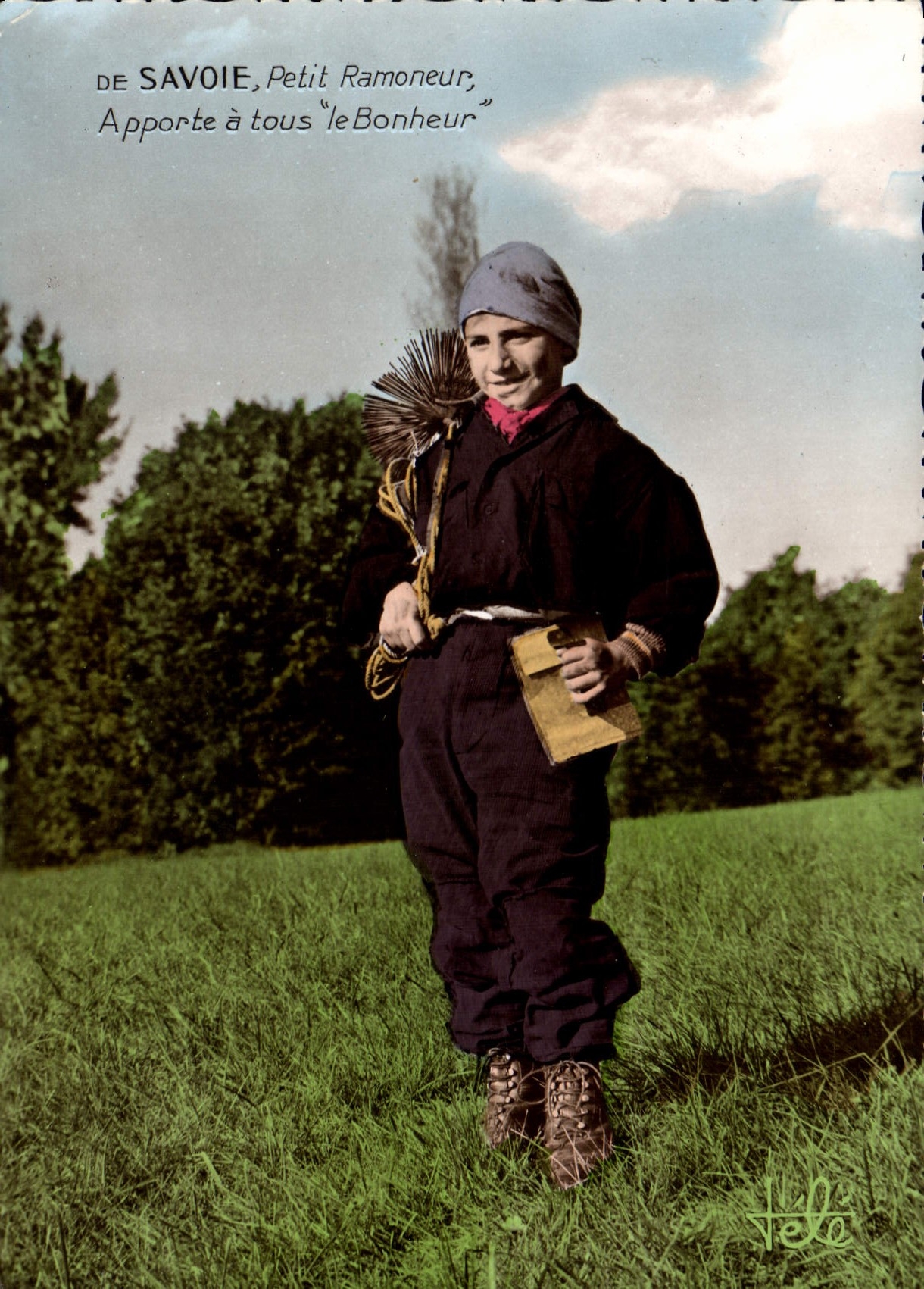 CPSM La Savoie le petit Ramoneur 