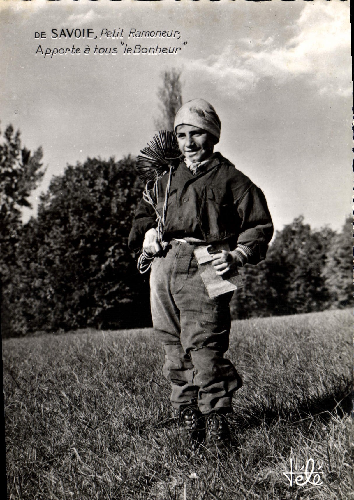CPSM la savoie le petit Ramoneur 