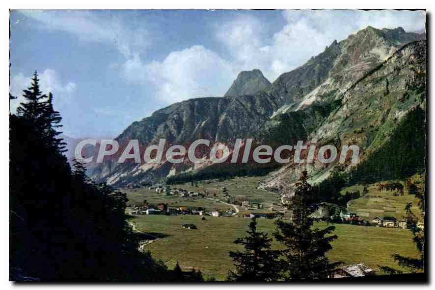 Pralognan-la-Vanoise — Algemene uitzicht en de hellingen van Bochor — Lumicab