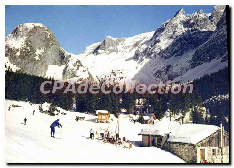 Pralognan-la-Vanoise — Anreise der Pisten der Glières und Arcelins — Compagnie des Arts Photomécaniques