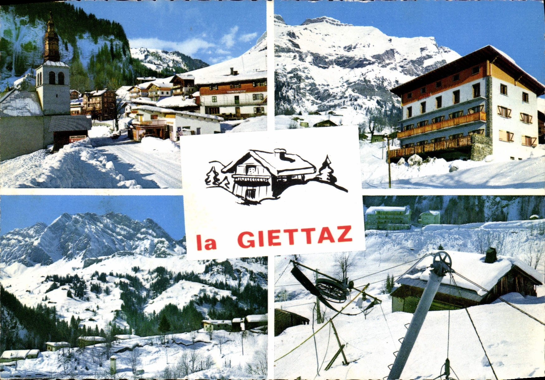 CPSM La Giettaz Savoie 