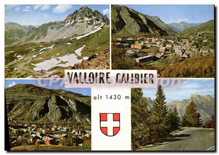 CPSM Valloire Galibier 