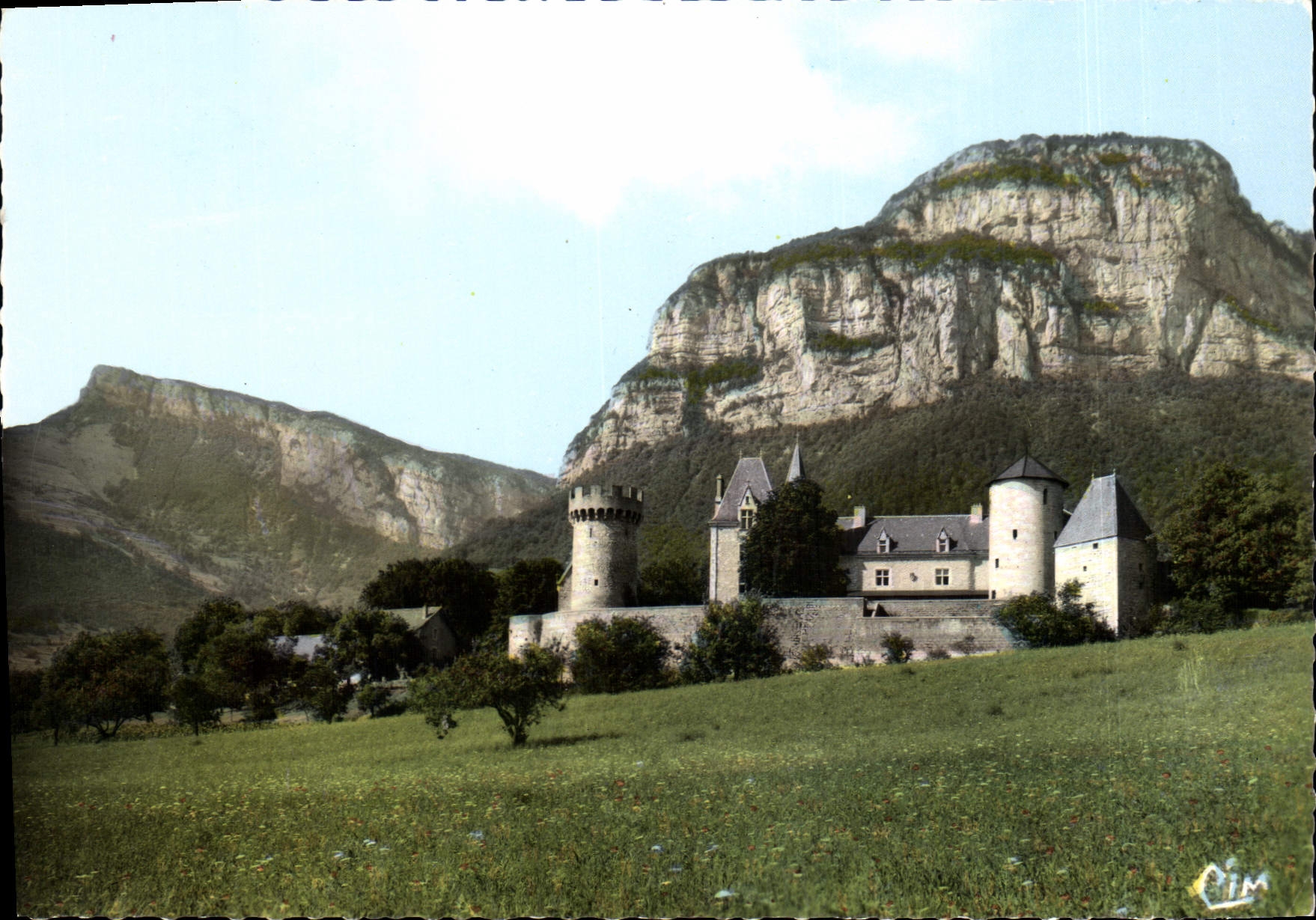 CPA St Alban Letsse Savoie chateau de la Bathie le Mont Penney le Nivolet 
