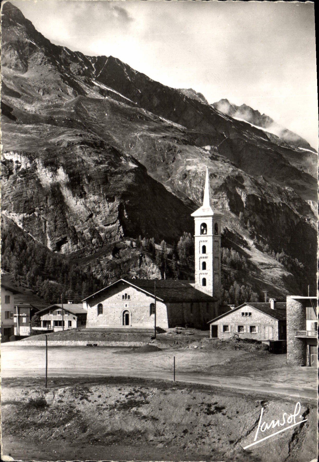 CPA Tignes Savoie l'Eglise 