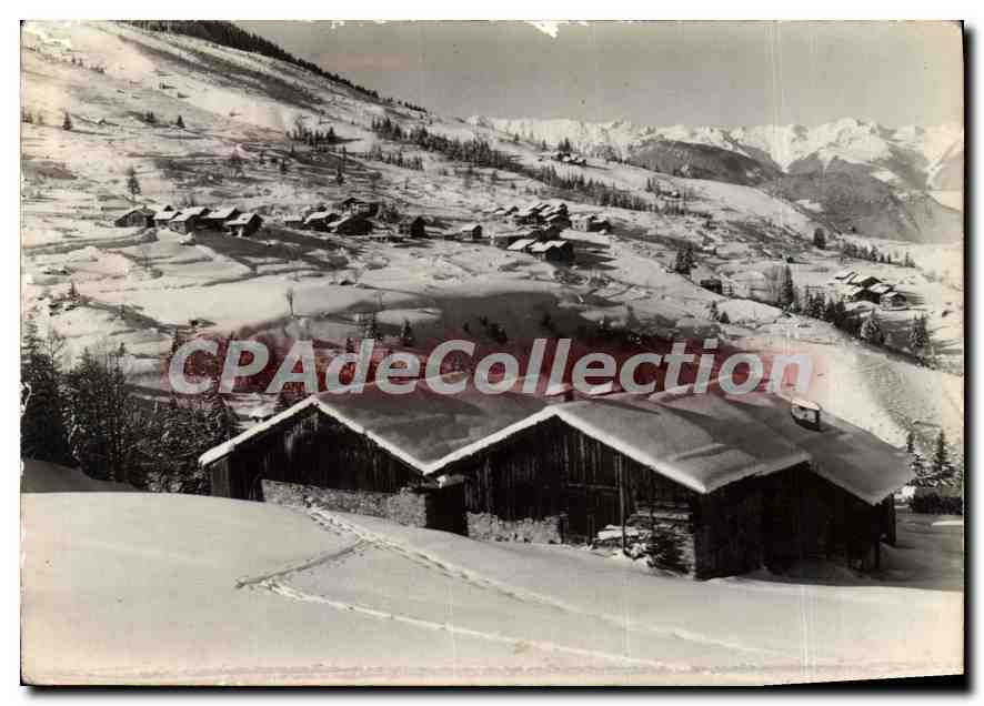 CPA En tarentaise Courchel vue generale 