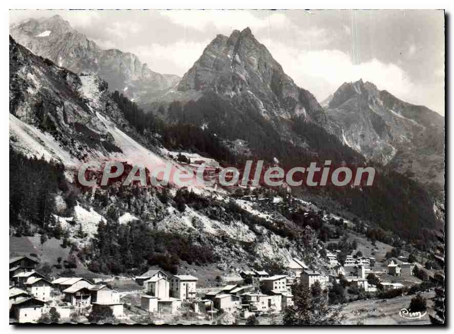CPA Le Planay Savoie vue generale le Grand Bec et Pointe de la Vuzelle 
