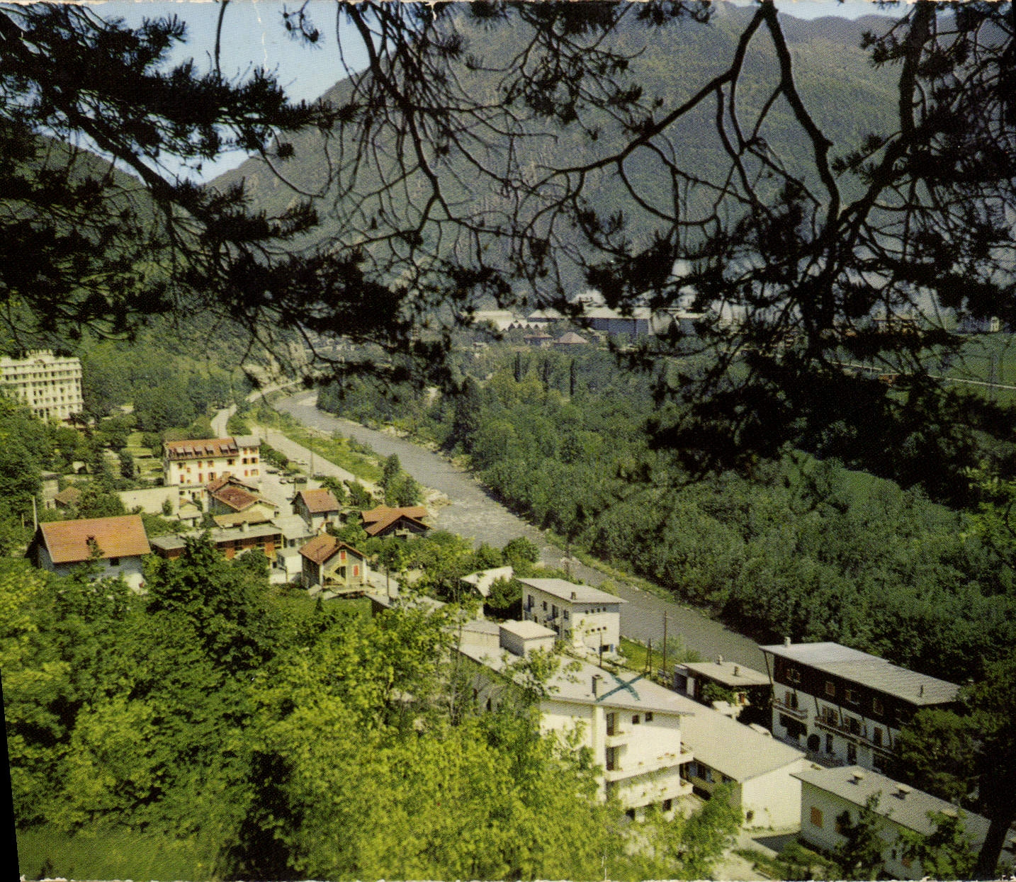 CPSM la Lechere les Bains Savoie vue generale 