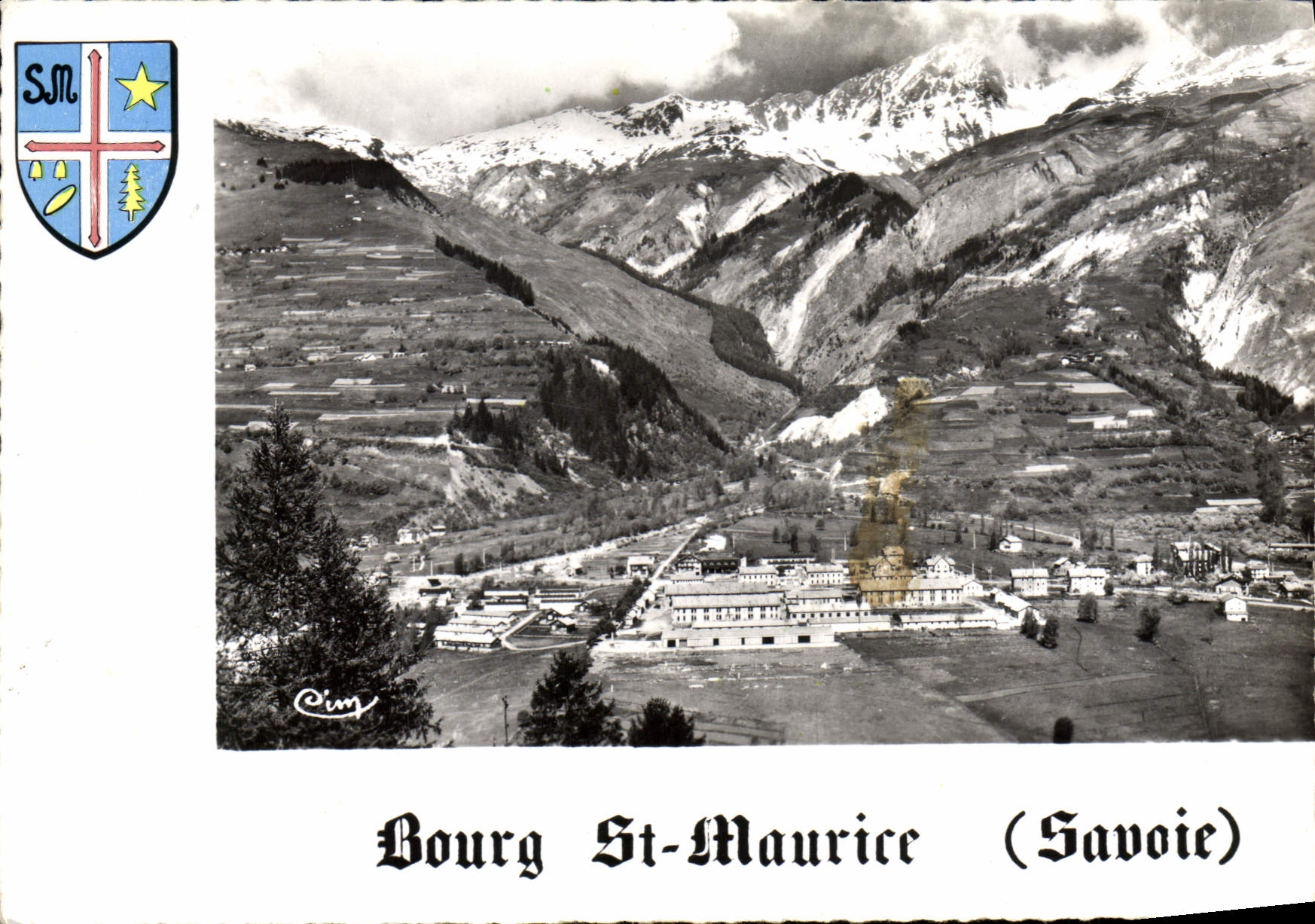 CPSM Bourg St Maurice Savoie 