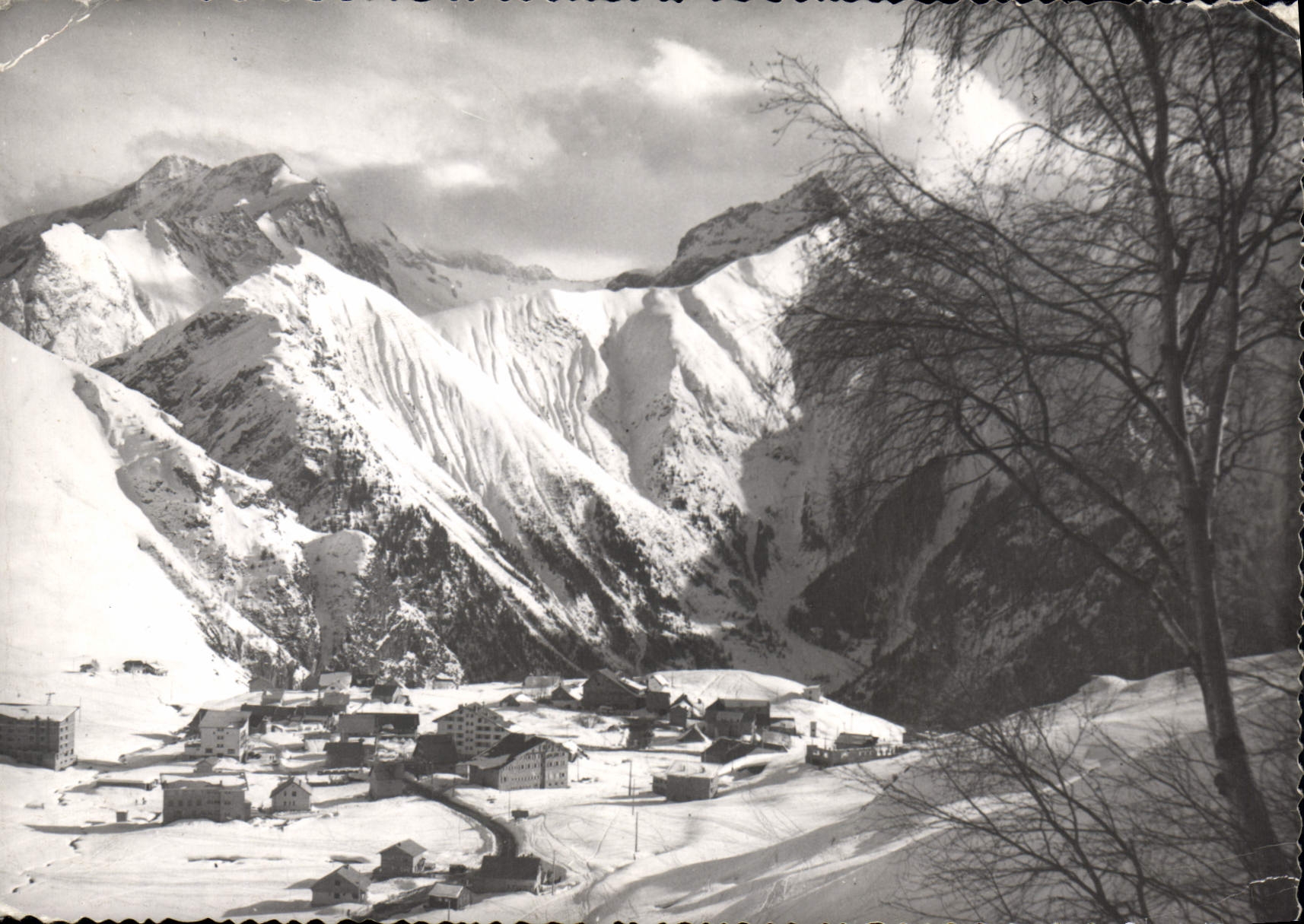 CPSM Les deux Alpes Alpe de Venosc vue generale et la Muzelle 