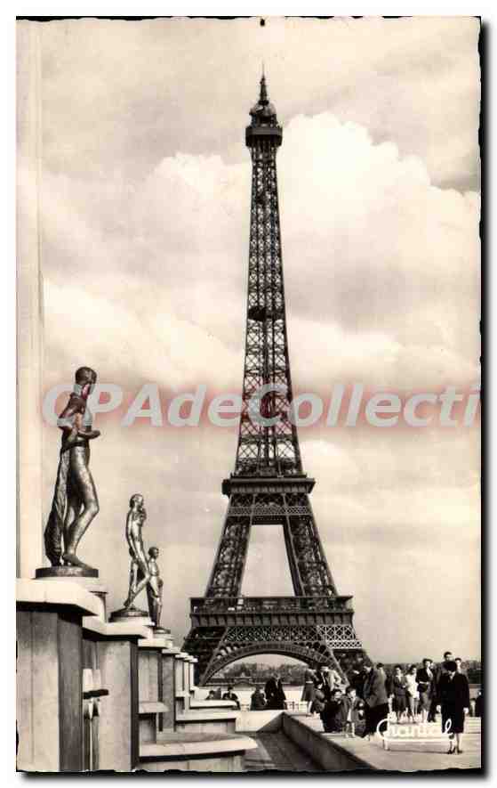 Paris — La Tour Eiffel — Éditions Chantal - Recto