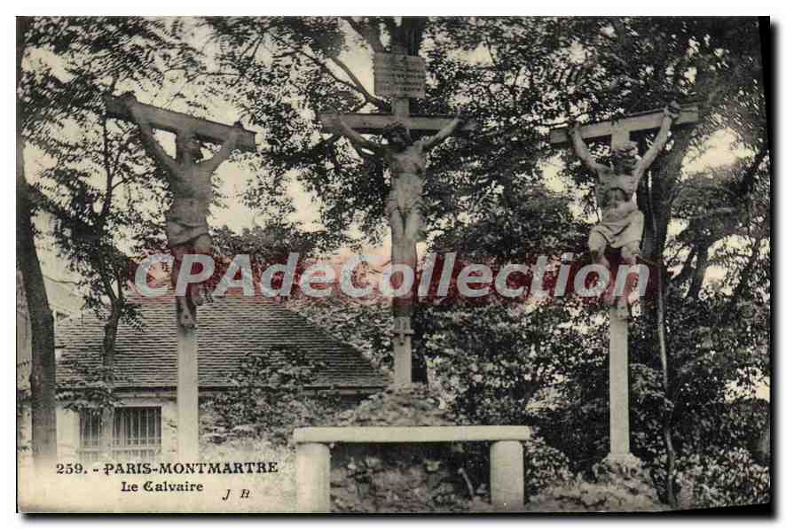 Paris-Montmartre — Le Calvaire — J N, n° 259