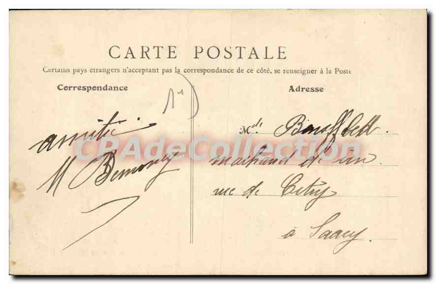 Paris - Hôtel des Postes - Rue du Louvre — B.F., Paris — Reverso