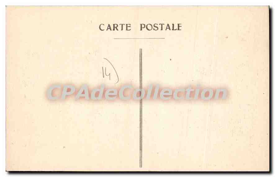CPA Trouville Groupe de Villas  — Rückseite