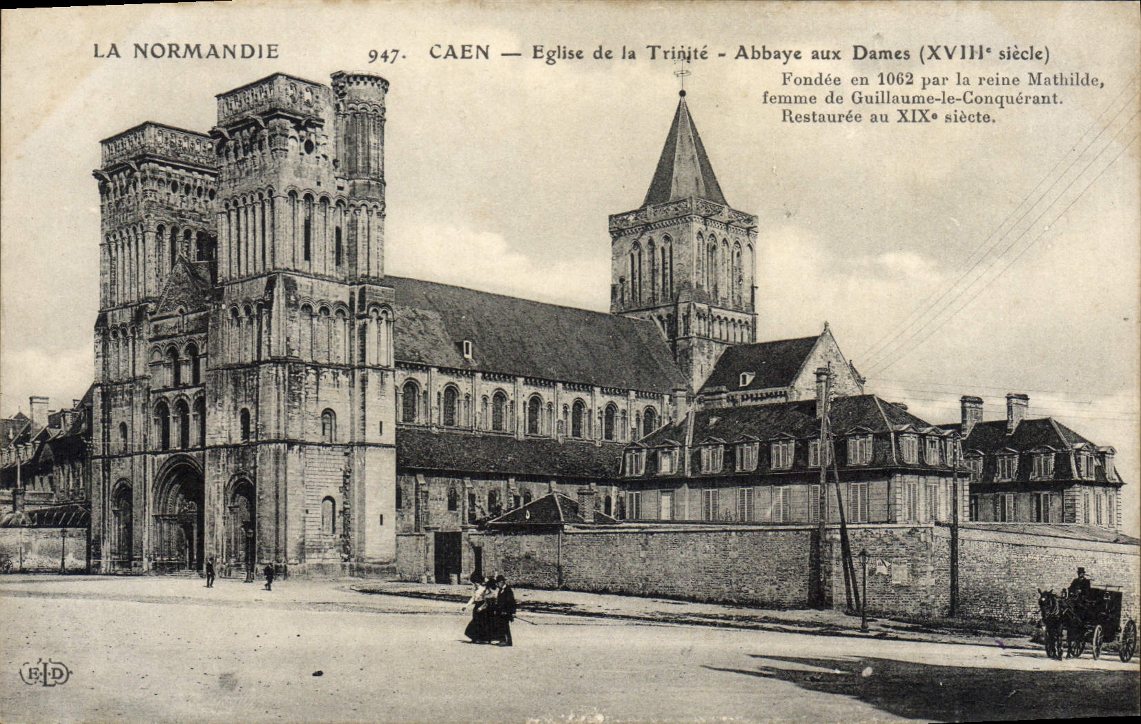 Caen — Église de la Trinité - Abbaye aux Dames (XVIIIe siècle)
