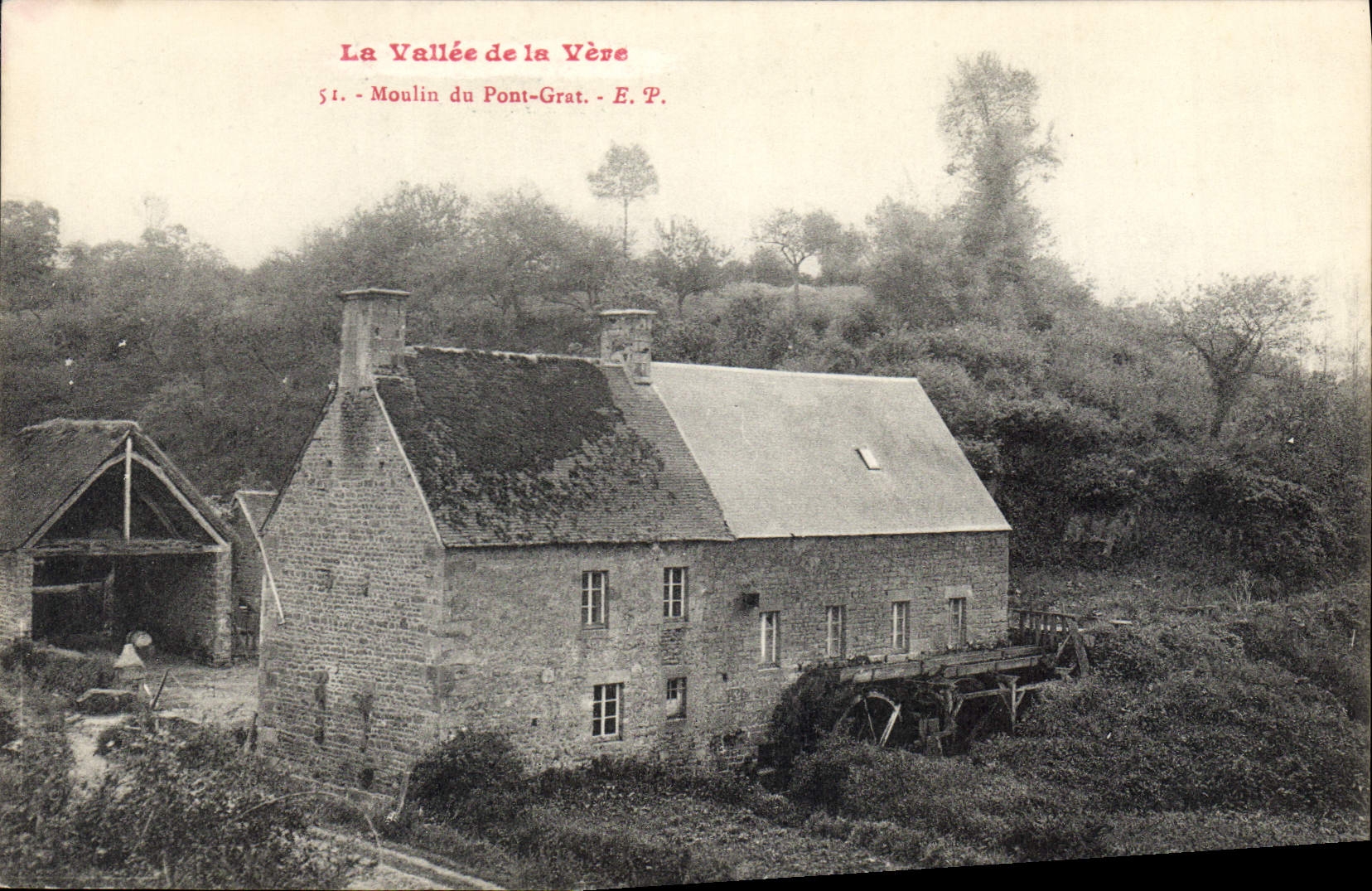 Moulin du Pont-Grat — Tal der Vère — E.P.