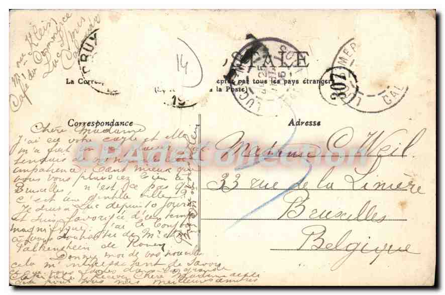 Luc-sur-Mer — Auf der Digue-Promenoir — Calvados 46 — Rückseite
