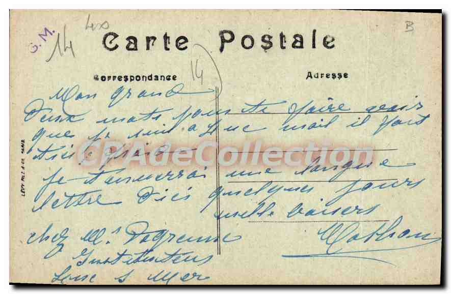Luc-sur-Mer — Die Digue — LL. — 5 — Rückseite