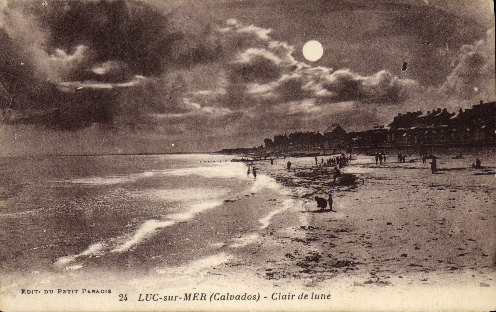 LUC-sur-MER (Calvados) — Mondlicht — Edit. du Petit Paradis n°24