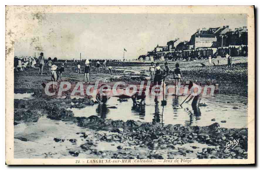 Langrune-sur-Mer (Calvados) — Jeux de Plage — Édition Gaby