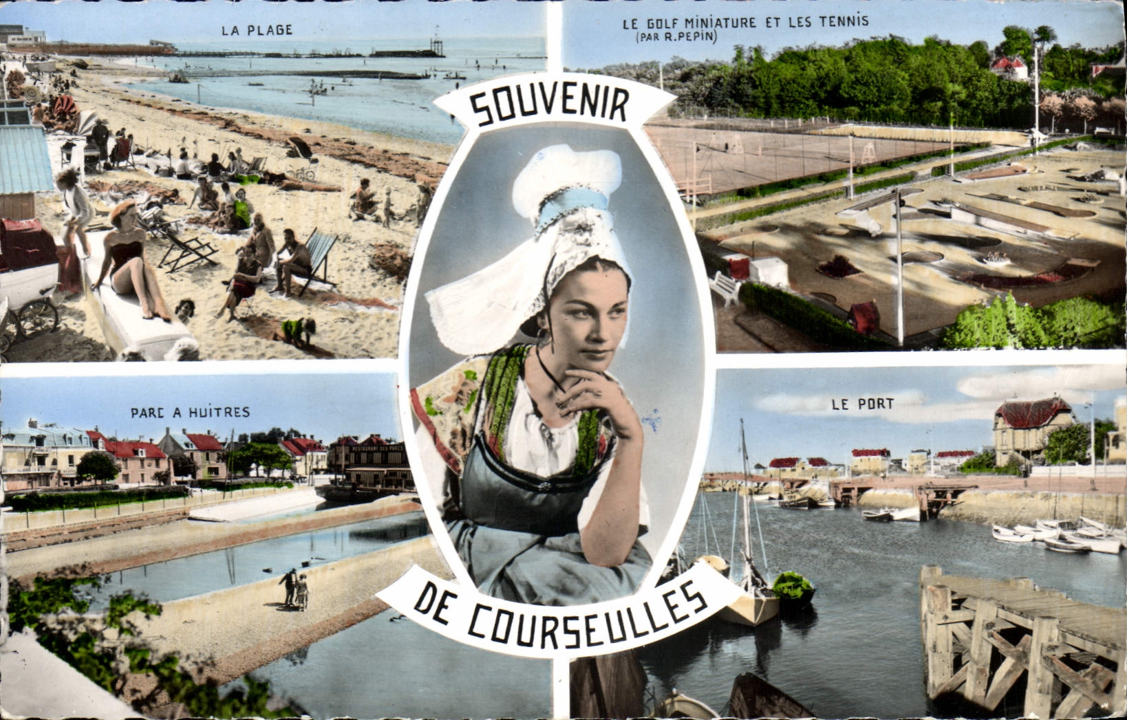 Courseulles-sur-Mer — Erinnerung an Courseulles — Verlag R. Pepin, Nr. 71